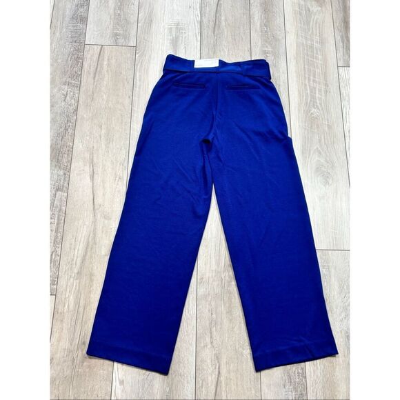 Liz Claiborne royal blue wide leg dress pants/casual pants size 2P - Picture 6 of 12